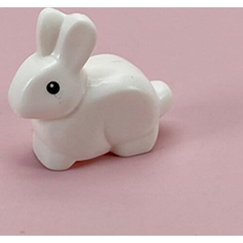 20PCS Bunny Rabbit Animals Eyes Pattern 29685pb01 Building Blocks Compatible Major Brand Kids Toys Early Learning MOC Gifts