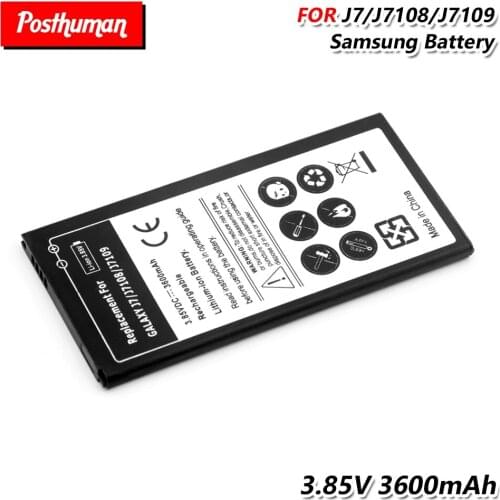 Battery For Samsung Galaxy J7 2016 J7108 J7109 J710K J710H J710FN EB-BJ710CBA Lipo Li-Po Lithium Li-polymer Rechargeable battery