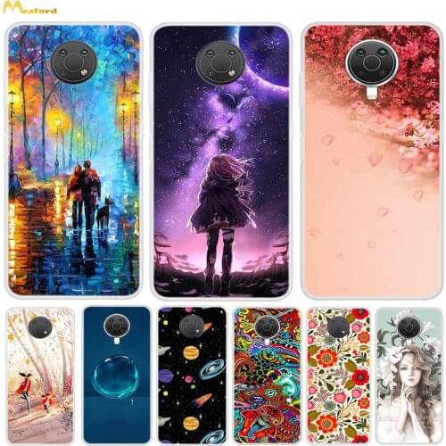 For Nokia G20 Case Cartoon Silicone Soft Phone Cover For Nokia G10 Cases NokiaG20 2021 G 20 10 TA-1336 Coque Clear TPU Bumper