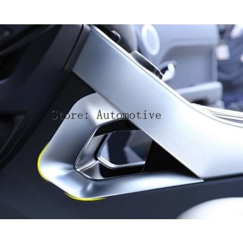 For Land rover Range Rover Evoque 12-17 Car Accessories Centeral Decoration U Shape Frame Trim ABS Chrome New Arrivals