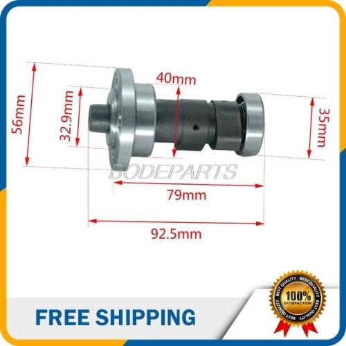 GT-115 Motorcycle Parts Cylinder Head Camshaft For Zongshen Loncin CB250CC Air-cooled Off-road Bike Reverse Gear Engine