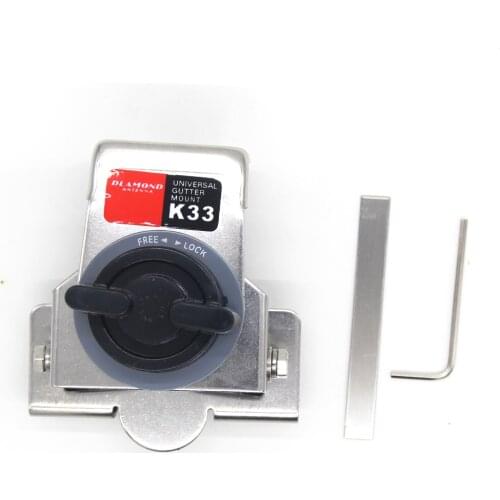 K33 Car Hatchback Mount Clip Antennas Bracket, For Car Hatchback Door Mount Mobile Car Walkie Talkie Radio Antenna