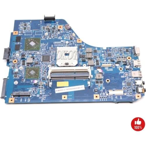 NOKOTION MB.RUP01.001 MBRUP01001 Laptop Motherboard for Acer Aspire 5560 5560G Main board 512MB video card full tested