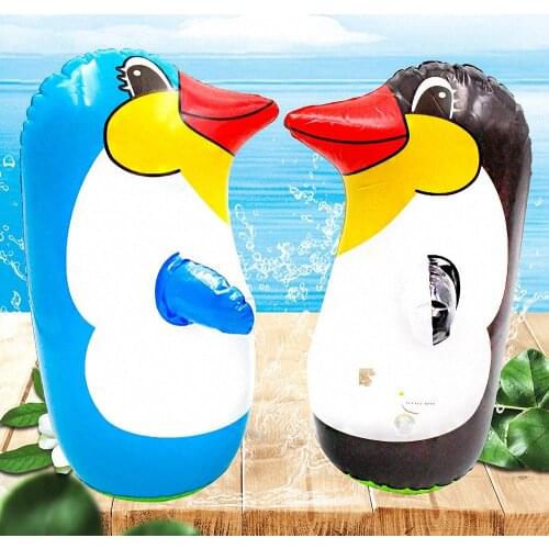 Inflatable Penguin Beach Pool Float Swimming Ring for Kids Adult Swimming Pool Toys Water Sports Penguin Toys for Children