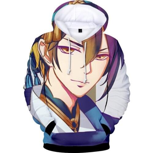 Latest 3d hoodies Touken Ranbu Online games fashion men women Hoodie Pullover Tops casual Long Sleeve 3D Hooded Sweatshirts 4XL