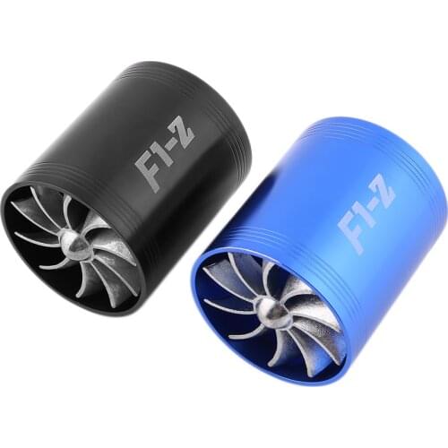 Brand New Automobiles Super Charger Double Turbonator Air Intake Fuel Saver Turbo Charger Fan High Quality Car Parts Hot Selling