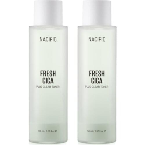 Nacific Official [Korea NO.1 Facial Toner] - Fresh Cica Plus Clear Toner [1+1]