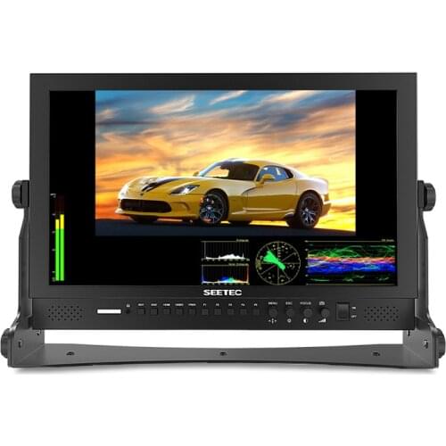 Seetec P173-9DSW 17.3 Inch FHD 1920x1080 Broadcast Monitor with 3G-SDI HDMI Waveform Vector Scope LCD Director Monitor