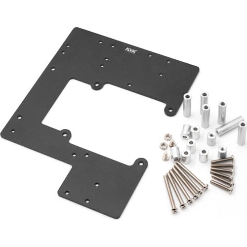 Tamiya 1/14 Scania R620 RC Model Cars Metal Accessories Aluminum Alloy Radio Tray Second Floor Board Upgraded Part