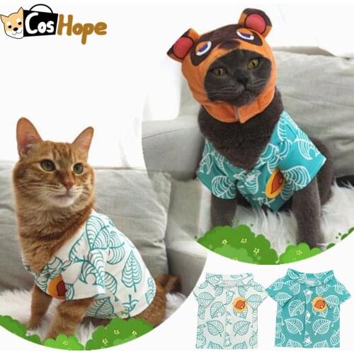 Tom Nook Cosplay Animal Crossing Cosplay Pets Costumes for Dogs and Cats
