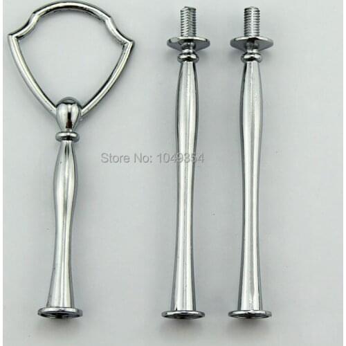 Shield style color silver for wedding and children birthday party (20 sets)