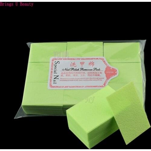 Green 122gram/bag Thick Solid Durable Gel Nail Polish Remover Lint-Free Wipes Cotton Pad Nail Art Tools Bath Manicure Accessary