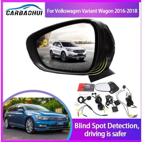 Car Blind Spot Mirror Radar Detection System for Volkswagen Variant Wagon 2016-2018 BSD BSA Microwave Monitor Radar Detectors