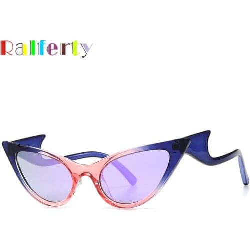 Ralferty Womens Sunglasses Cat Eye Female Designer Sunglasses Women 2019 High Quality Cateye Sunglases zonnebril dames C8550
