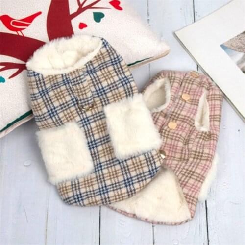 Cat Chihuahua Puppy Yorkshire Terrier Clothes Winter Small Dog Coat Jacket Harness Vest Pomeranian Poodle Schnauzer Clothing
