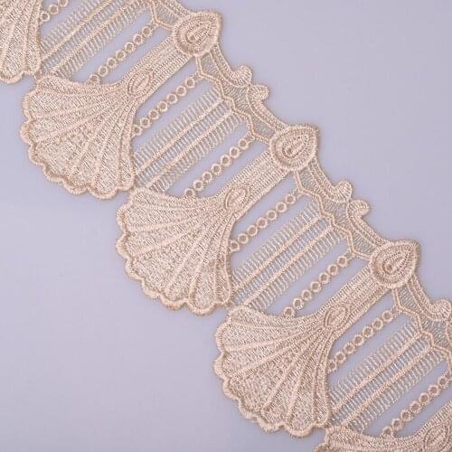 14 yards 3 cm 12 cm Tassel Scallop Lace Trim Ribbon for Garment Home Textiles Dress Trimmings DIY Crafts Sew Lace Fabric Cusack