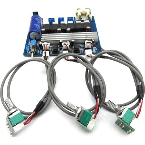 2.1 Channel Digital Power Amplifier Board 12V-24V TPA3116D2 2*50W+100W