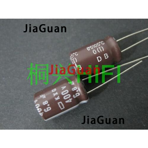 20pcs NEW NIPPON KXG 400V6.8UF 10x16MM NCC electrolytic Capacitor 6.8UF 400V CHEMI-CON NCC kxg 400v 6.8uf