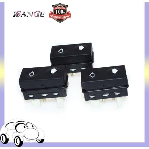 ISANCE 3PCS Power Door Window Switch 61311387916 For BMW E36 318i 318is 320i 318i 325i 328i Z3 M3 1992-1998 (WSBW101)