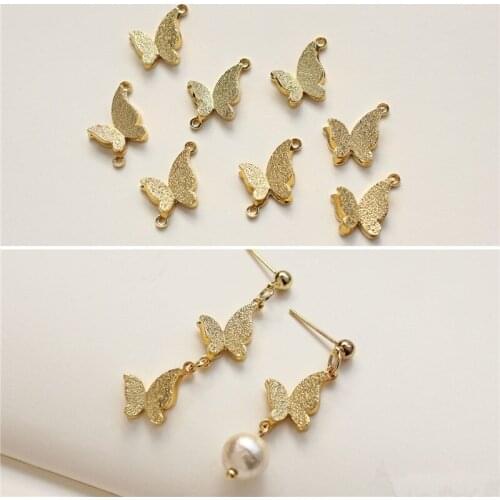 New arrived 30pcs/lot animals cartoon butterfly shape copper floating locket pendants charms diy jewelry earring accessory