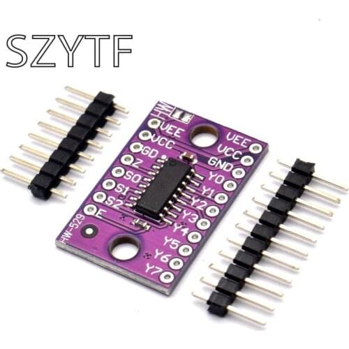 74HC4051 8 channel Analog Multiplexer Selector Module Multiplexers Distributor Resolver CJMCU-4051 For Arduino