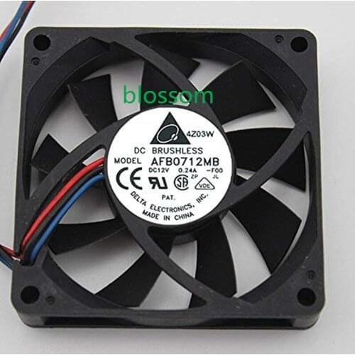 AFB0712MB 7015 12V 0.24A 7CM CPU case Fan 6months Warranty