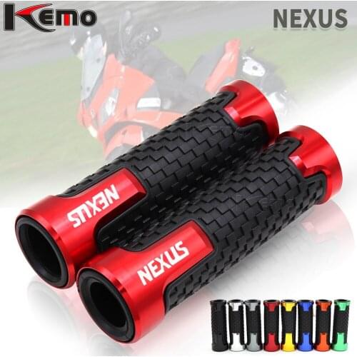 For GILERA PIAGGIO NEXUS 300 500 125/200/250 22mm Motorcycle Accessories CNC Aluminum Handlebar Hand Grips Handle Bar End Grip