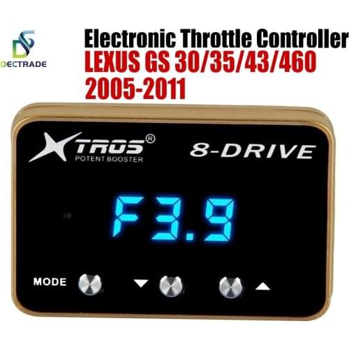 DECTRADE Car Electronic Throttle Controller Racing Accelerator Potent Booster For Lexus GS300 350 430 460 2005-2011 Tuning Parts