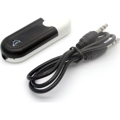 Wireless Car USB Adapter 3.5mm Jack AUX Music Stereo Receiver Bluetooth-compatible AUX for Car Radio MP3 PC