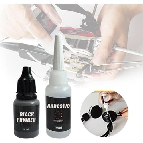Quick Fix Bonding Powder Adhesive Glue Metal Steel Plastic Glass Wood Rubber Ceramic Repair Care Glue Set