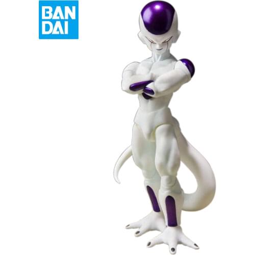 BANDAI SHF Original Anime Dragon Ball Z Resurrection Frieza Action Figures Dragon Ball Super Model Gift Toys for Kids Dolls