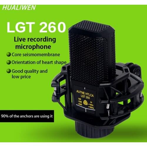 Microphone,Cardioid Recording MIC for Streaming Broadcast and YouTube Videos for Laptop MAC Windows