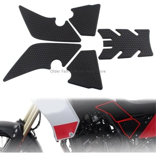 Motorcycle waterproof fuel tank rubber sticker moto fuel tank sticker side pad kit for YAMAHA XTZ 700 T700 Tenere 700 2019 2020