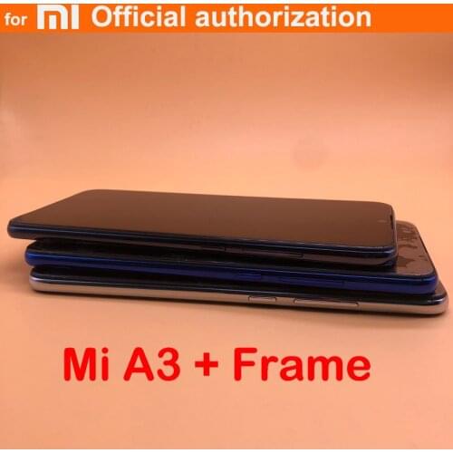 Fingerprints Original AMOLED Display For Xiaomi Mi A3 LCD MIA3 Touch For Xiaomi MI CC9E LCD Screen Replacement Digitizer