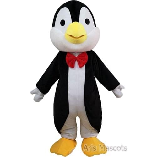 Full Mascot Costume Penguin Adult Plush Suit Fancy Dress Funny Mascot Costumes Carnival Outfits Animal Character Customize