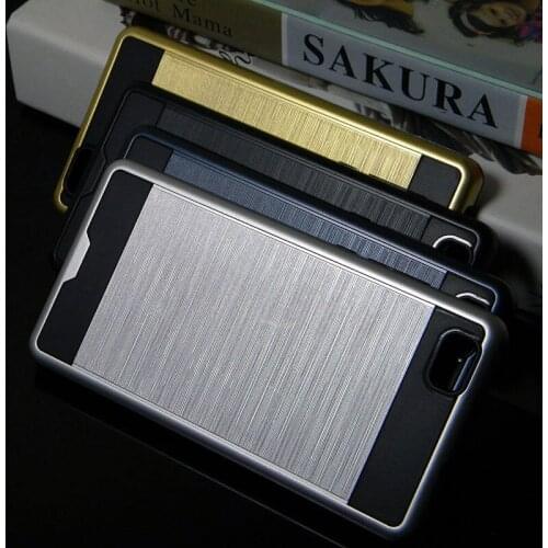 Shockproof pouzdro case for Huawei P8 Lite Brushed PC Luxury Rubber TPU Silicone Back Anti-knock Cover