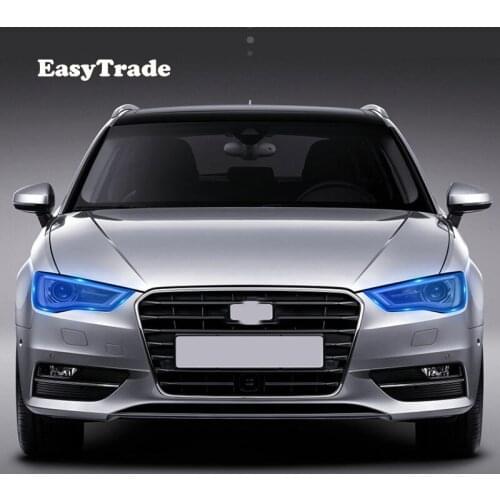 For Audi Q5 Q7 Q3 A3 TPU Transparent Protector Film Car Headlight Protective Film Anti-scratch Sticker 2 Pcs Car Accessories