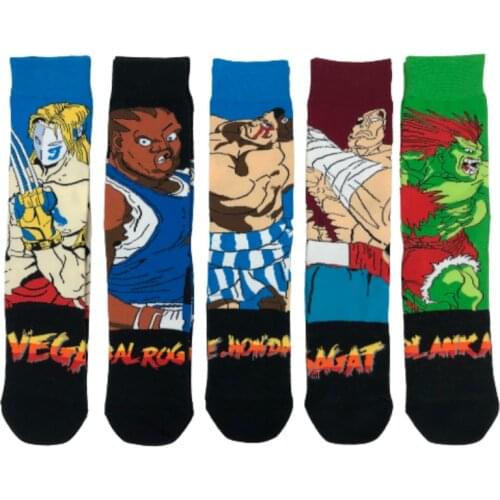 Cartoon Characters Socks Fashionable Colorful Novel Skateboard Tube Socks Hip Hop Creative Funny Socks Fmen And Women