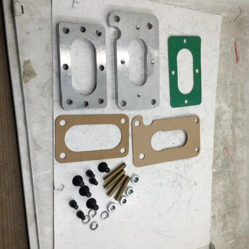 SherryBerg fajs EMPI Weber Carburetor Adapter plate kit for Mazda B2000 B2200 use to install 38x38 38 dges dgas dgs carburettor