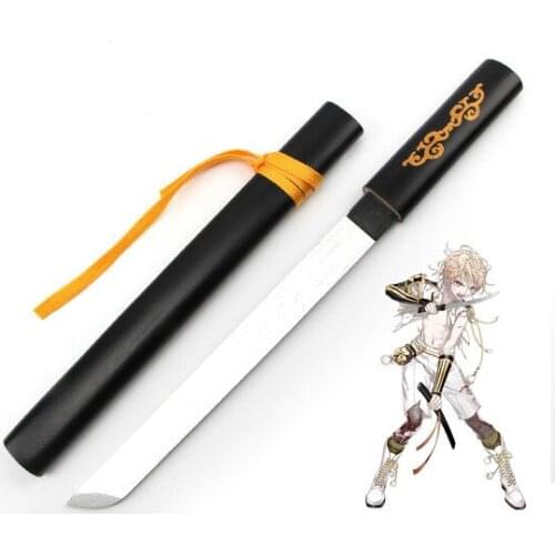 Touken Ranbu Online Monoyoshi Sadamune Wooden Sword Short Blade Game Character Cosplay Katana Fancy Stage Performance Props