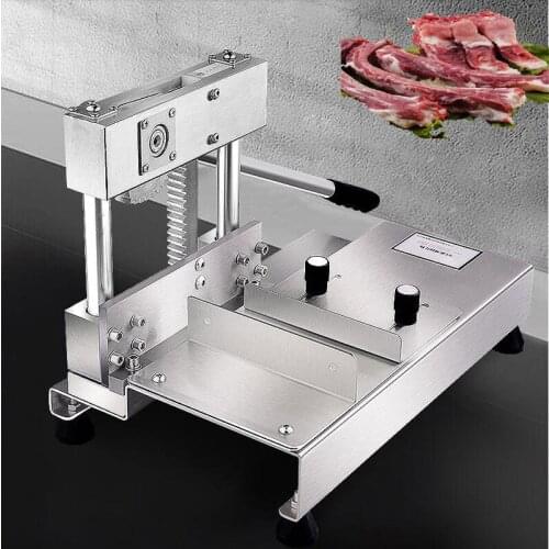 Labor Saving Commercial Stainless Steel Ribs Guillotine Bone Machine Cut Ribs Bone Cutter Machine Saw Bone Cutting Machine