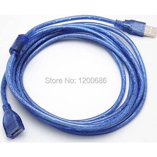High quality 10FT 3M USB 2.0 Male To Female Extension Cable Line