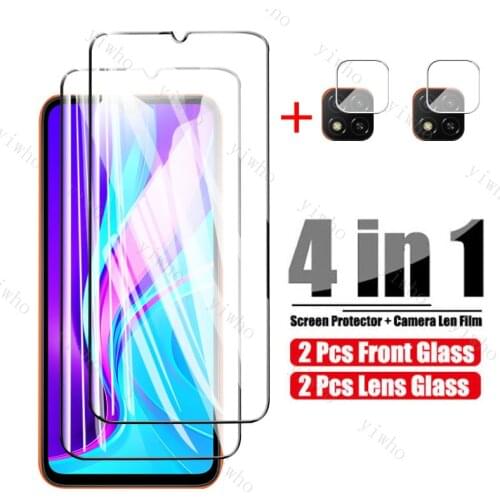 Protective glass redmi 9c nfc camera lens screen protector For xiaomi redmi 9 c redmi9c xiomi xaomi redmy c9 9c tempered glass