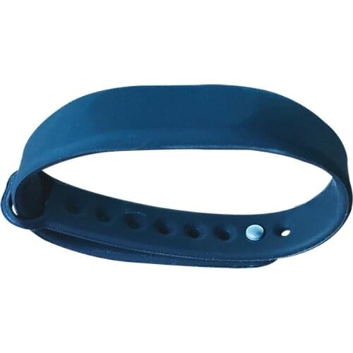 （1PCS/LOT New Dellon RFID 13.56mhz Adjustable Silicone Waterproof NFC Wristband Bracelet (Compatible NTAG203) Tags