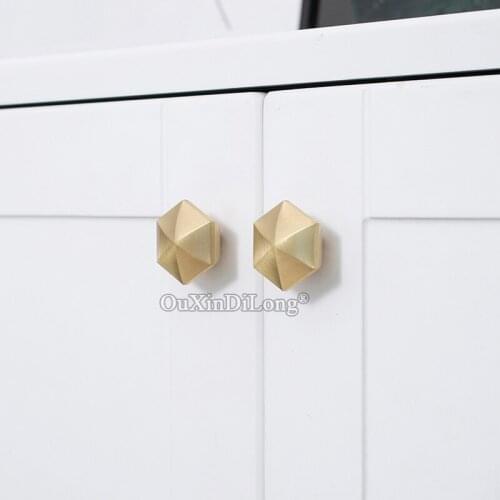 Brand New 2PCS European Solid Brass Furniture Handles Drawer Pulls Cupboard Wardrobe Kitchen TV Wine Cabinet Pulls Handles&Knobs