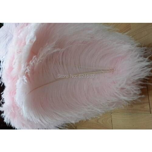 30pcs/lot!22-24inches 55-60cm Quality Hard Spine White Ostrich Feathers for Wedding Centerpiece decoration
