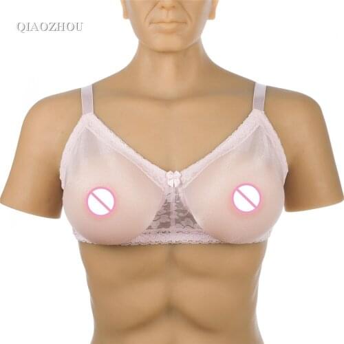85 C realistic breasts hot popular easy curves shemale fake boobs sexy bra silicone forms for man