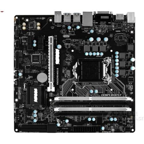 Used mainboard MSI B150M BAZOOKA desktop motherboard for intel B150 LGA1151 DDR4 M-ATX Original PC