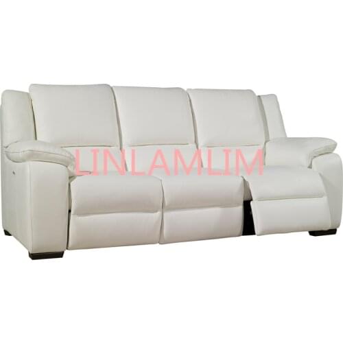 Cow genuine/real leather sofa set диван living room sofa sectional/corner sofa home furniture couch recliner 2+3 seater recliner