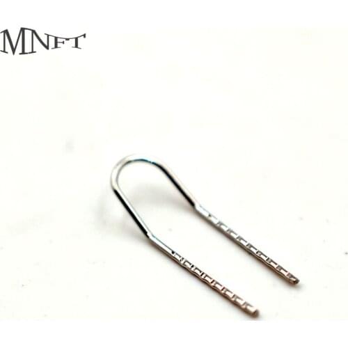 MNFT 6Pcs Stainless Steel Fishing Line Guide Fishing Rod Pole Guides Tips Rings Rod Building Component Repair DIY Accessory